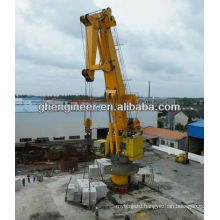 100t Knuckle boom offshore pedestal crane